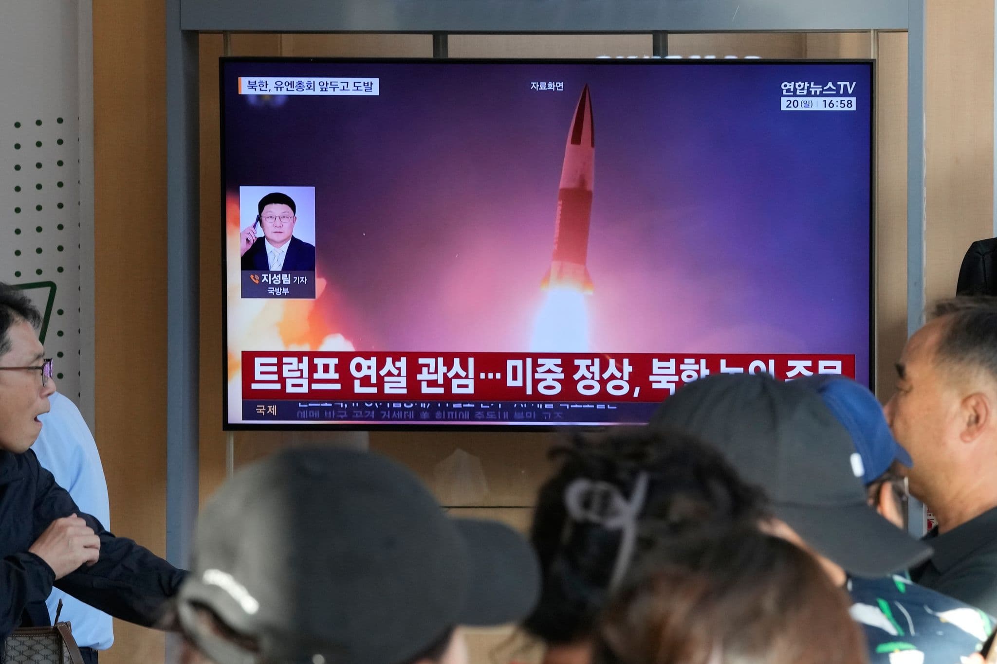 North Korea launches suspected ballistic missile toward eastern waters